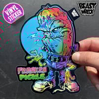 FRANKEN-PICKLE Vinyl Sticker - Thumbnail 1