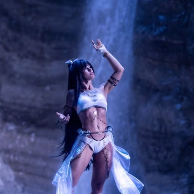 Tifa mermaid a - a4 print - Thumbnail 1