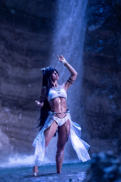 Tifa Mermaid A - A4 print