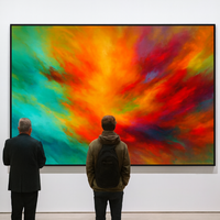 Radiant Burst Abstract Explosion of Color in Motion - Thumbnail 1