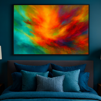 Radiant Burst Abstract Explosion of Color in Motion - Thumbnail 3