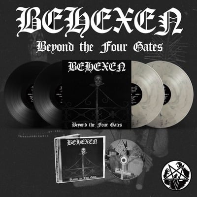 Behexen - beyond the four gates - 2lp white mable vinyl 