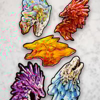 Gemstone Dragon Sticker Sheet - Thumbnail 2