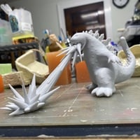 Gawaiiza Figure, Unpainted, with Atomic Blast Accessory - Thumbnail 1