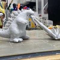 Gawaiiza Figure, Unpainted, with Atomic Blast Accessory - Thumbnail 3