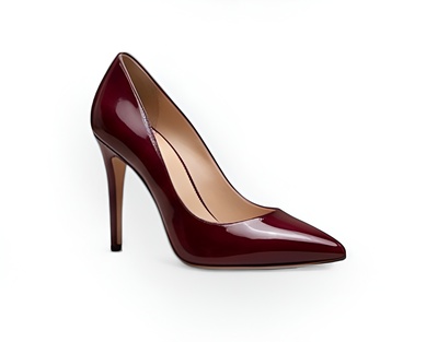 Crafted Leather Classic Luxury Handcrafted Women’s Chocolate Brown Leather High Heel Pointed Toe Dress Shoes