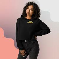 PME Fashion gold arch Crop Hoodie - Thumbnail 1