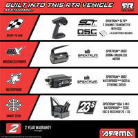 Arrma ARA4305V4T1 1/10th VORTEKS 223S Brushless RTR 4X4 RC Stadium Truck - Thumbnail 5