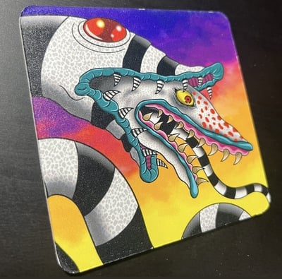 Monster Twins Drink Coaster