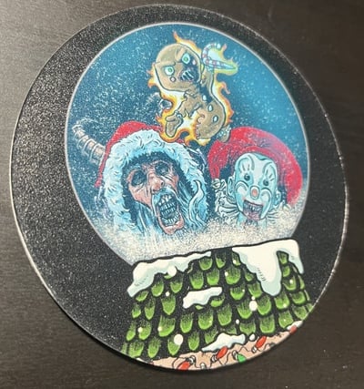 Snow Globe Drink Coaster