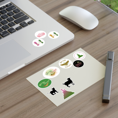 Defying captivity sticker set