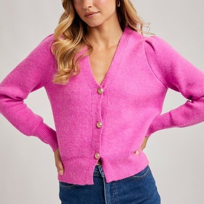 V neck cardigan