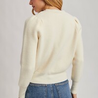 V Neck Cardigan - Thumbnail 2
