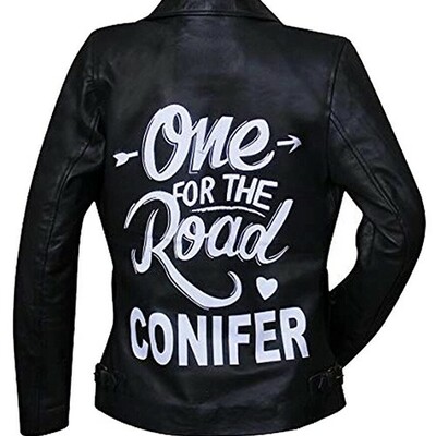One for the road – alex turner conifer black leather jacket