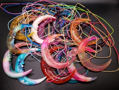 Steph's Moon Necklaces