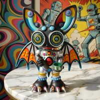 ArTToy by Mindspongetoy "Kaleidobat" - Thumbnail 8