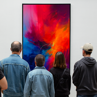 Color Bloom Abstract Explosion of Color - Thumbnail 1