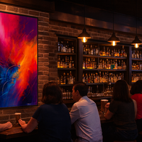 Color Bloom Abstract Explosion of Color - Thumbnail 2