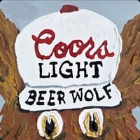 COORS LIGHT BEER WOLF - Thumbnail 3