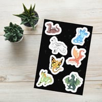 Dragon Beans Sticker Sheet - Thumbnail 1
