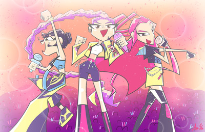 KPop Demon Hunters 17x11'' Print