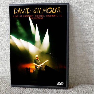 David gilmour rosemont theater, rosemont, il 04.13.2006 dvd