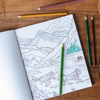 "Howl: The Call of the Wolf" Coloring Book - Signed 2025 Edition - Thumbnail 5