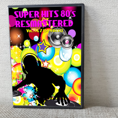 Super hits 80's resmastered (2 dvd's) vol. 1 & 2 dvd