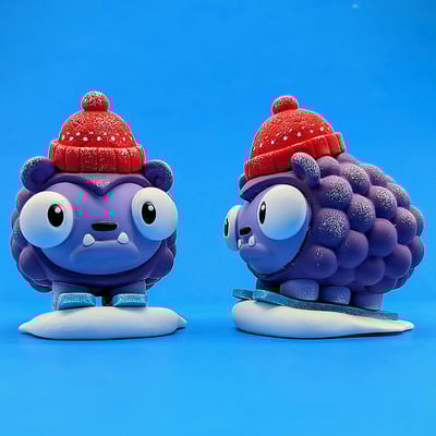 Smooth skier bubbles