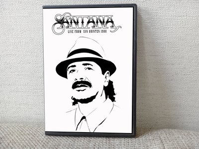 SANTANA Live From San Quinten 1988 DVD