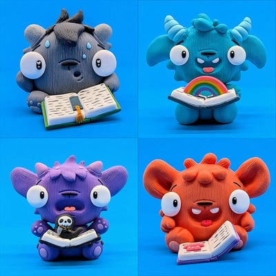 Bookworms Miniature Blindbox Original Sculpt Series 