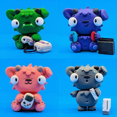 Power-up pals miniature blindbox original sculpt series 