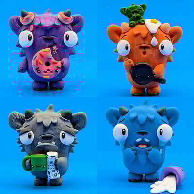 Rise and Shine Miniature Blindbox Original Sculpt Series 