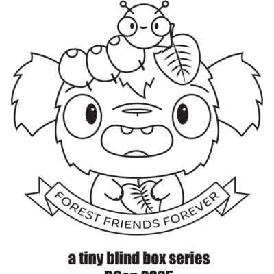 Forest friends miniature blindbox original sculpt series 