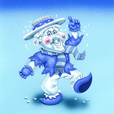 Snowden miser / ten below joe final art - slop culture kids  series 3 2025