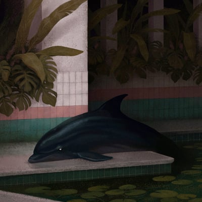 Wicked garden - print