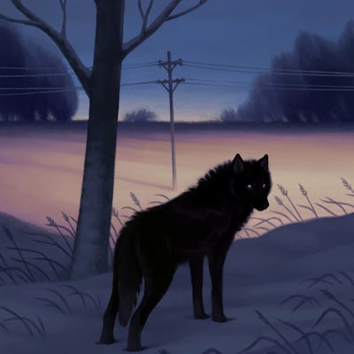 Wolf, i knew - print - Thumbnail 2