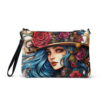 Lady Blue Crystal  Crossbody bag - Thumbnail 2