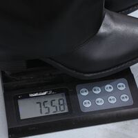 Women's pleated high-heeled fashion boots high-top boots - Thumbnail 7