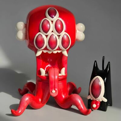 Arttoys by onikspopssial (sotoy) "galactica hex-a-puss & disturbing blg"