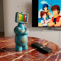ArTToy by Olobotoys "TV Guy"  - Thumbnail 2