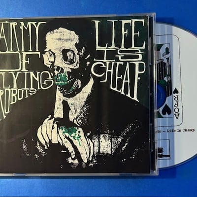 Army of flying robots - life is cheap (cd)