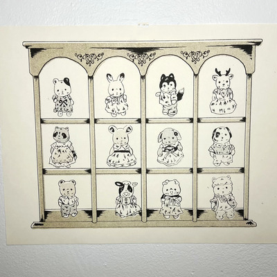 Calico critters print