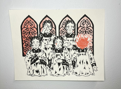 signs of the cross print