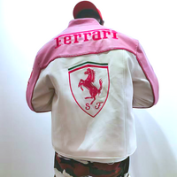 FERRARI BUBBLEGUM RACER JACKET - Thumbnail 1