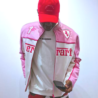 FERRARI BUBBLEGUM RACER JACKET - Thumbnail 3