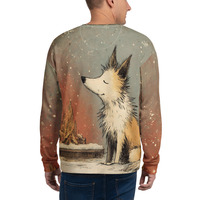 Sparky Pup Unisex Sweatshirt - Thumbnail 1