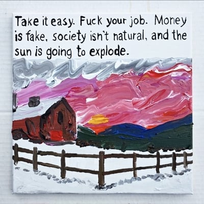 Take it easy (barn)