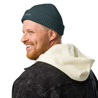 Classic Knit Fisherman Beanie - Timeless, Ribbed, One Size Fits Most - Thumbnail 3