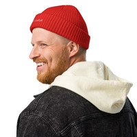 Classic Knit Fisherman Beanie - Timeless, Ribbed, One Size Fits Most - Thumbnail 7